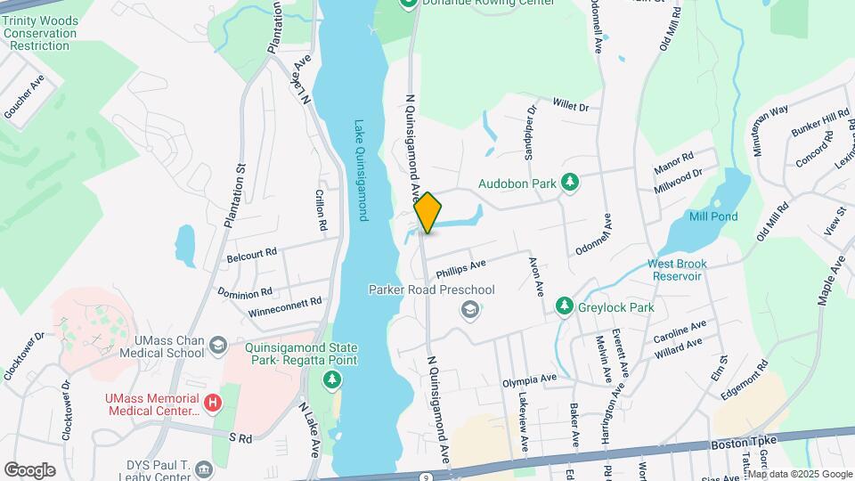 122 N Quinsigamond Ave-Unit -3 Map and Location Details