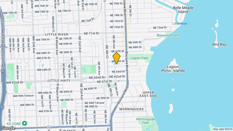 509 NE 64th St Map and Location Details