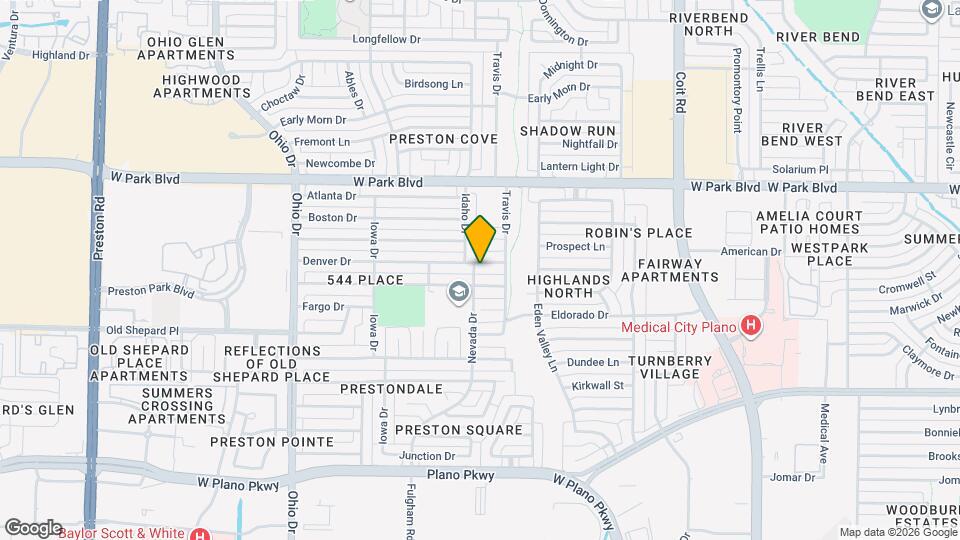 4316 Denver Dr Map and Location Details