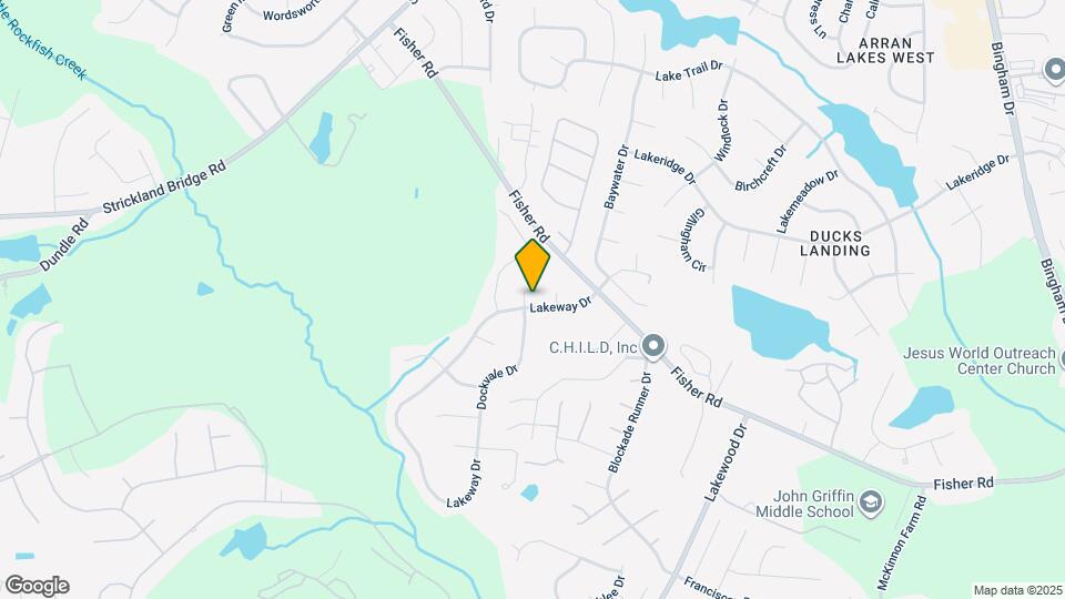 6036 Lakeway Dr Map and Location Details
