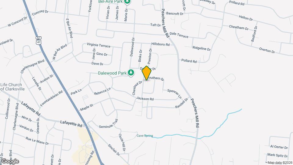 112 Bluegrass Rd Map and Location Details