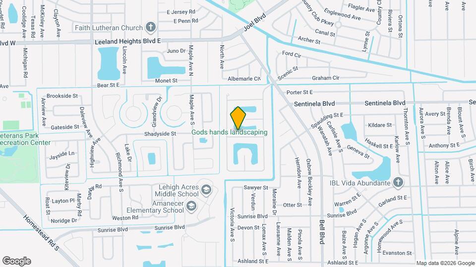 719 Center Lake St Mapa y Detalles de la Ubicación