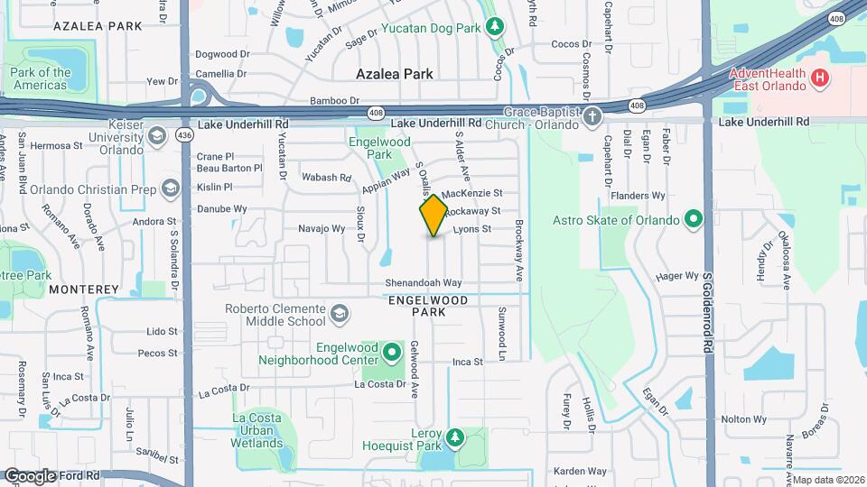 6300 Lyons St Map and Location Details