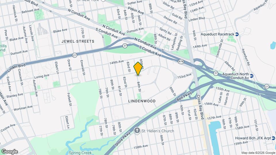 151-35 84th St Map and Location Details
