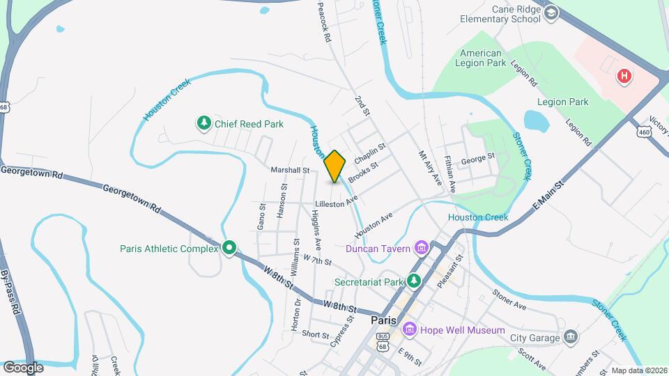 518 Lincoln St Map and Location Details