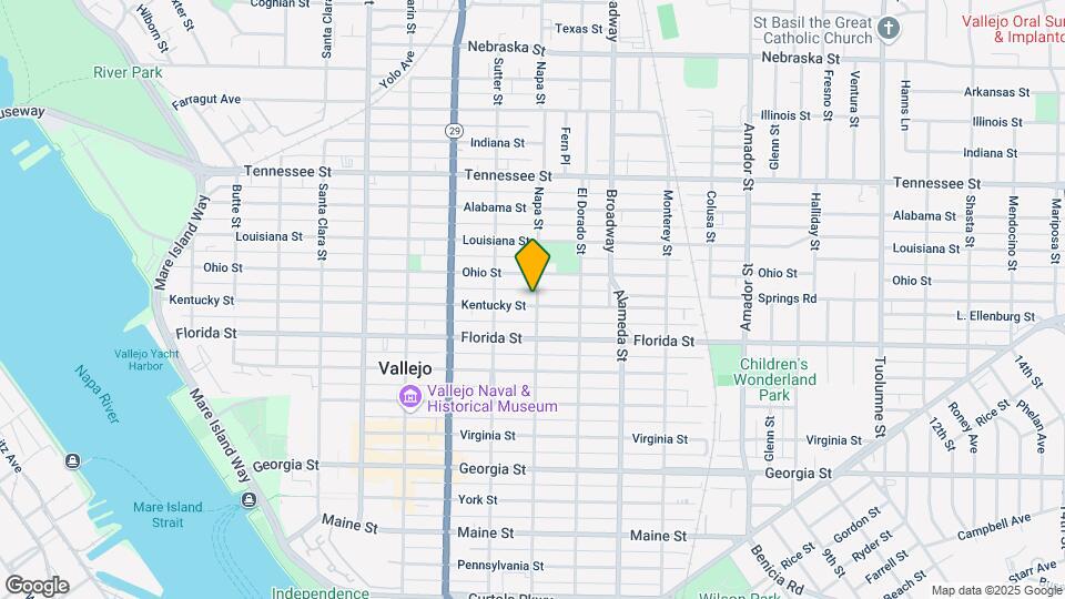 844 Kentucky St-Unit -3 Map and Location Details