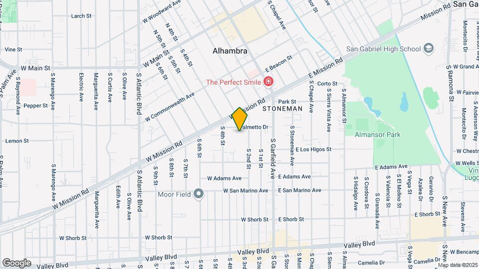216 Palmetto Dr Mapa y Detalles de la Ubicación