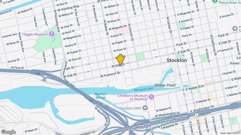 527 N Edison St Mapa y Detalles de la Ubicación