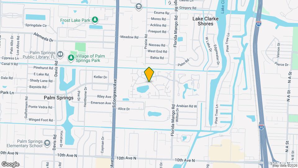 388 Lake Arbor Dr Map and Location Details