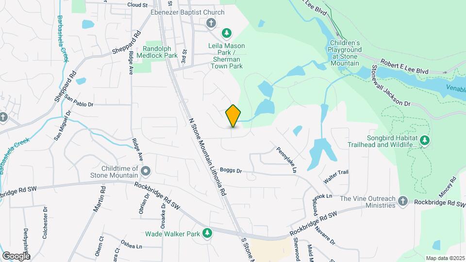 604 Pepperwood Ln Map and Location Details