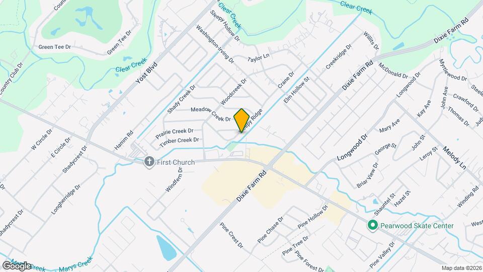 2901 Crane Dr Map and Location Details