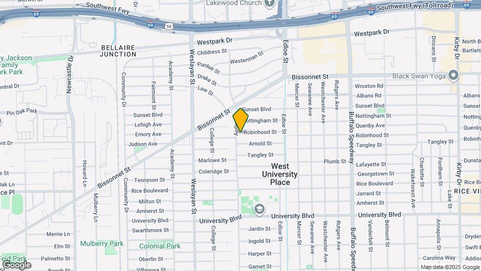 3779 Robinhood St Map and Location Details