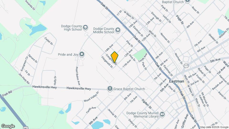 5705 Creighton St Map and Location Details