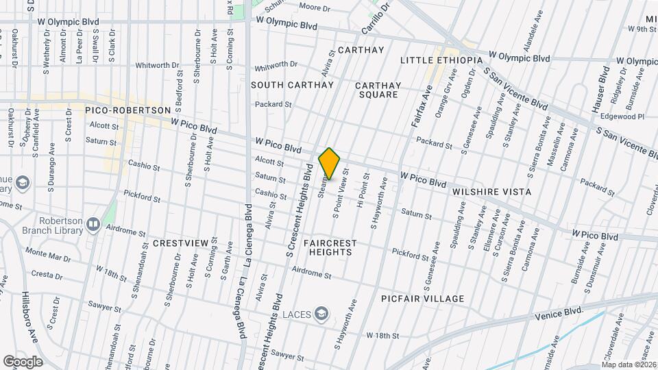 1444 Stearns Dr Map and Location Details