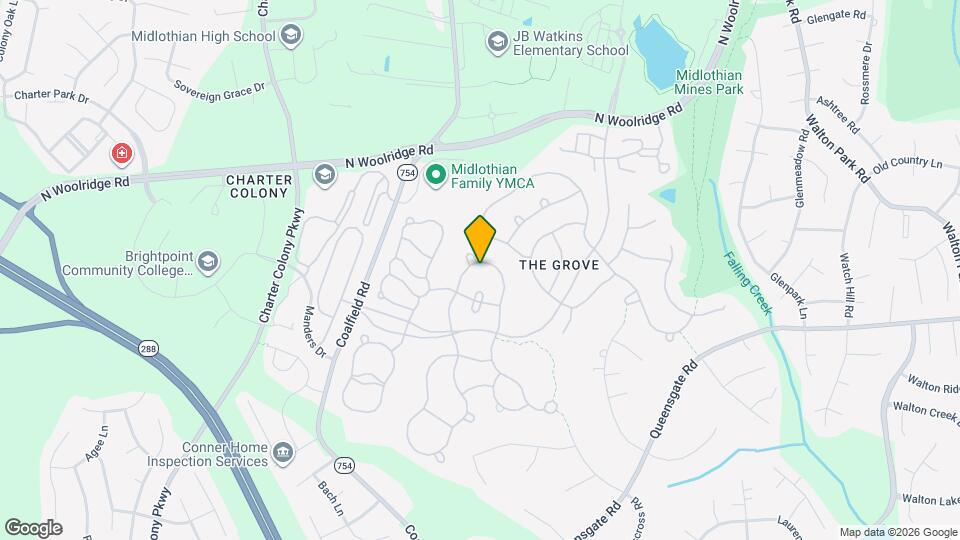 719 Biggin Pond Rd Map and Location Details