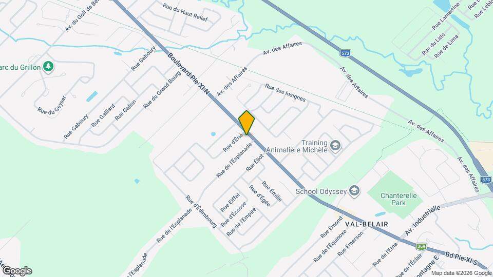 1319 Pie-XI Boul N Map and Location Details