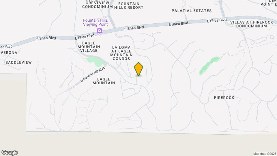 9715 N Azure Ct Map and Location Details