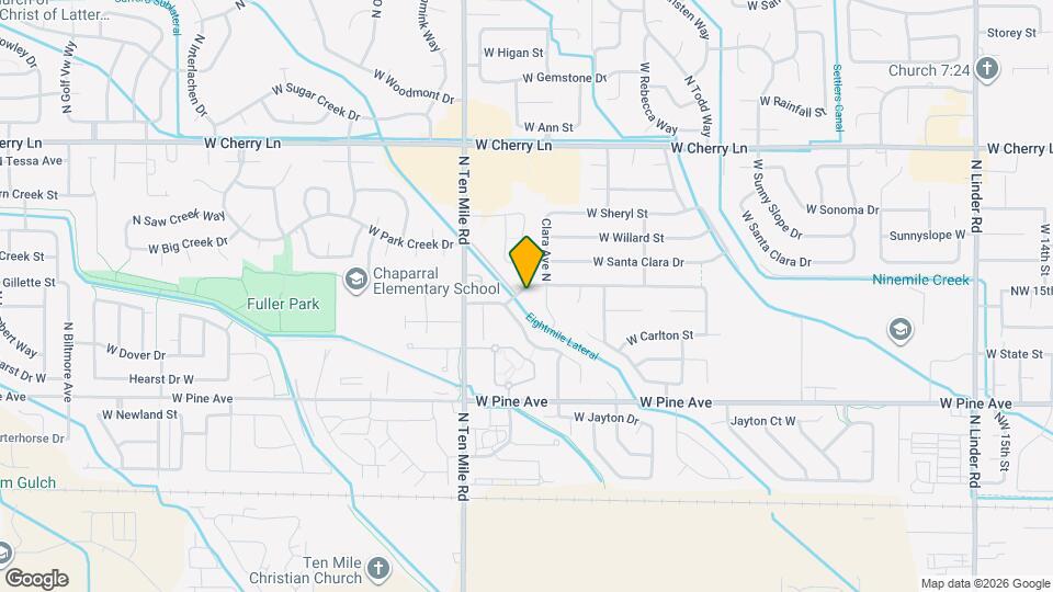 2975 W Forecast St Map and Location Details