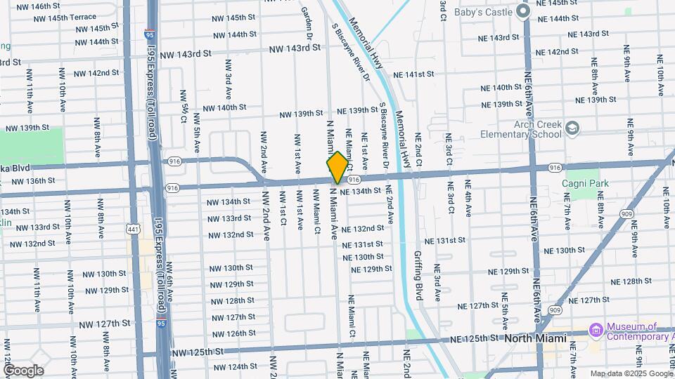 15 NE 134th St Map and Location Details