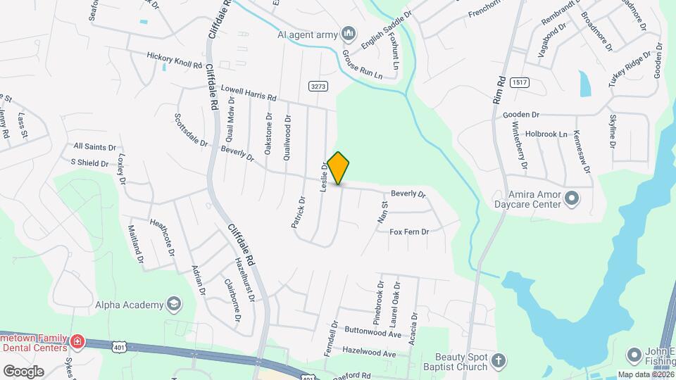 7591 Beverly Dr Map and Location Details