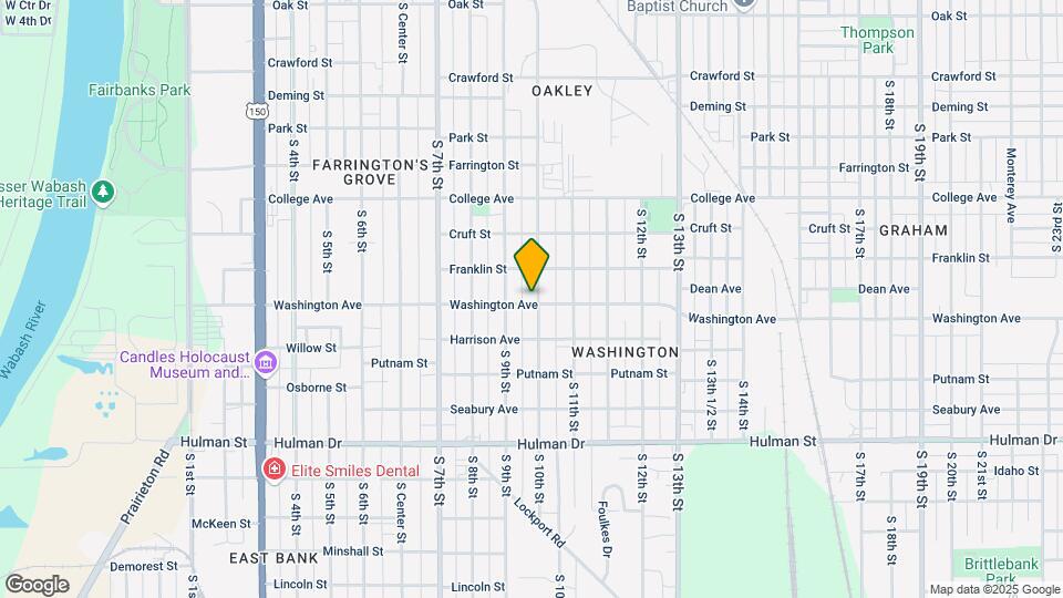 1333 S 10th St Map and Location Details