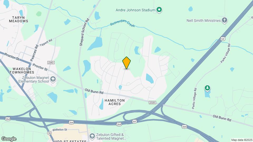 768 Frosty Way Map and Location Details