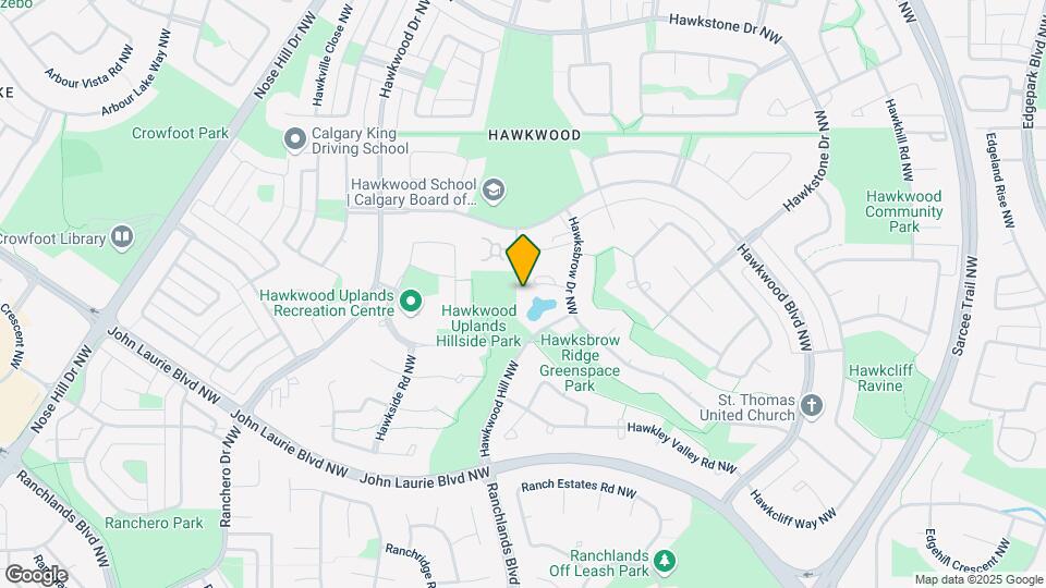 1101 Hawksbrow Pt NW Map and Location Details