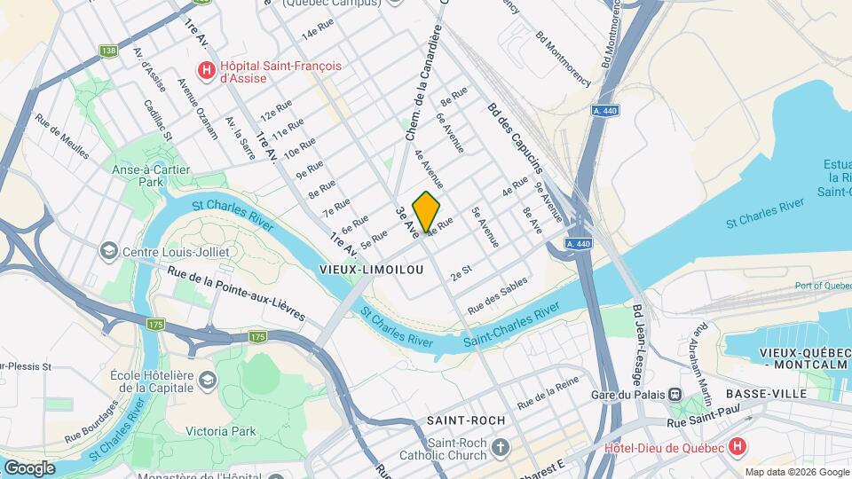 396 3E Av Map and Location Details