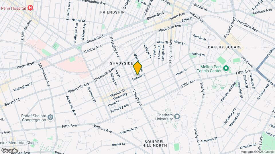 5721-5727 Elwood St Mapa y Detalles de la Ubicación