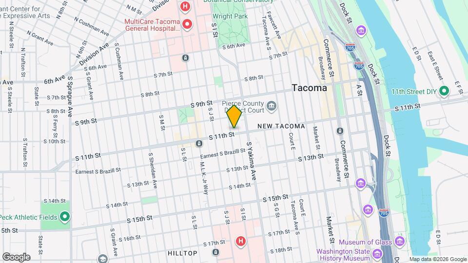 817 S 11th St Map and Location Details