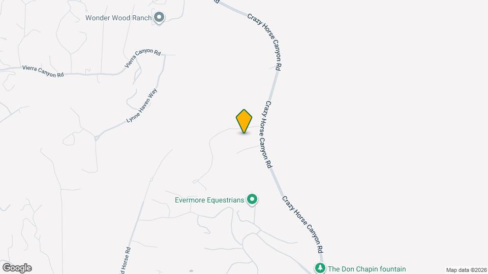 384 Crazy Horse Canyon Rd Map and Location Details