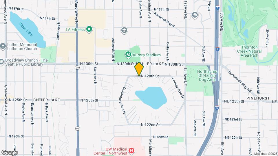 1731 N 128th St Map and Location Details