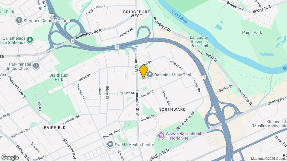 22 Ash St Map and Location Details