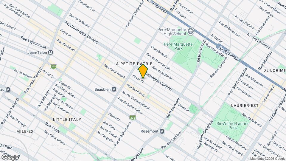 6295 Boyer St Map and Location Details