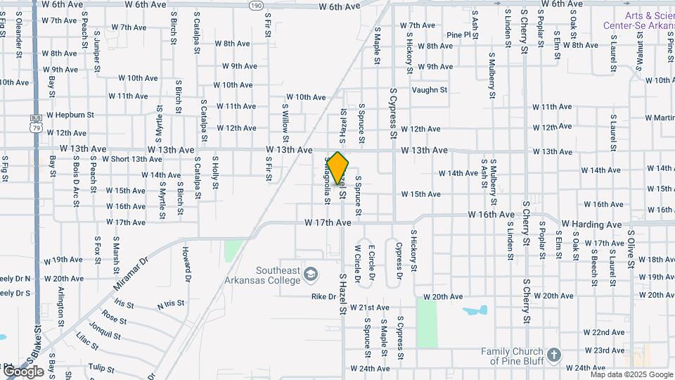 2202 W 15th Ave Map and Location Details