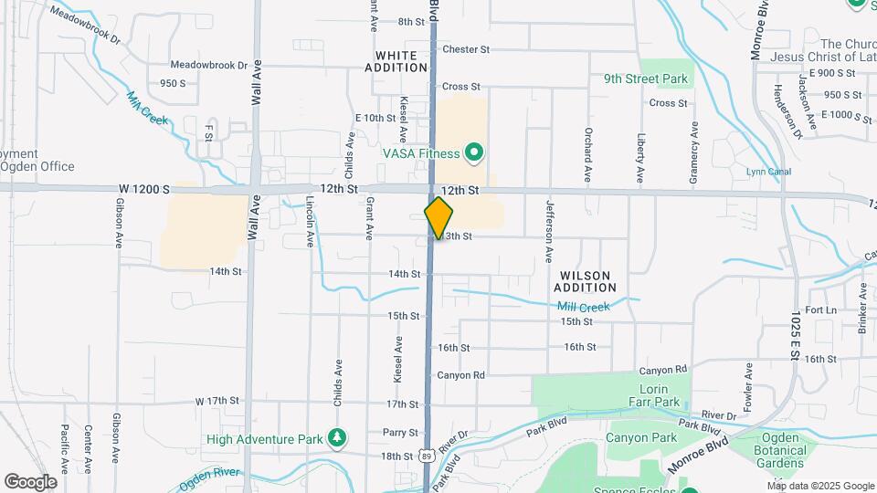 1312 Washington Blvd Map and Location Details