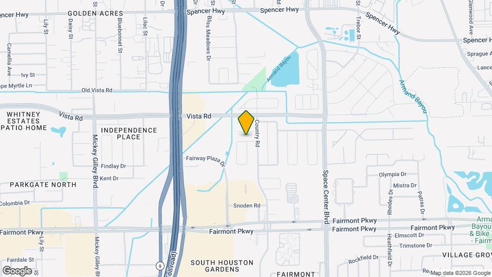 5923 Pine Needle Ln Map and Location Details