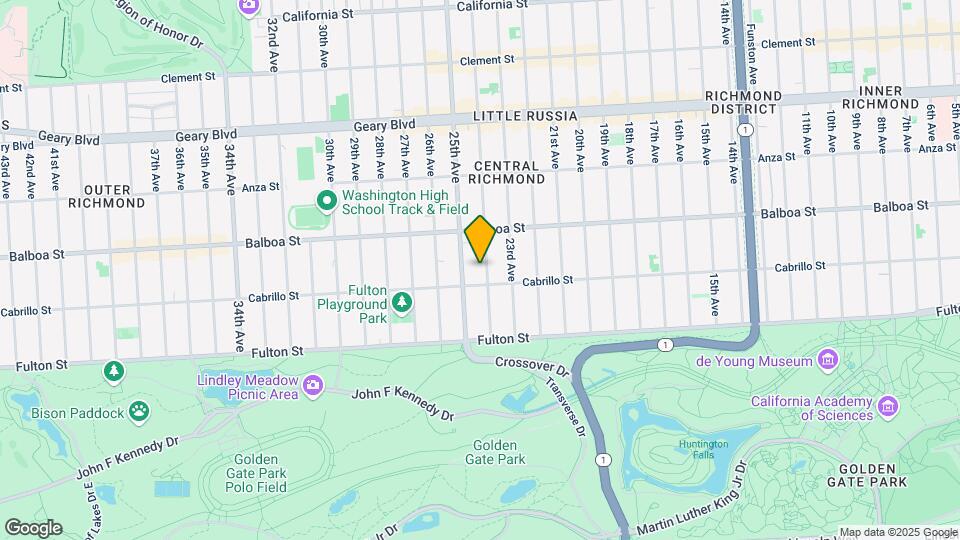775-777 24th Ave Mapa y Detalles de la Ubicación