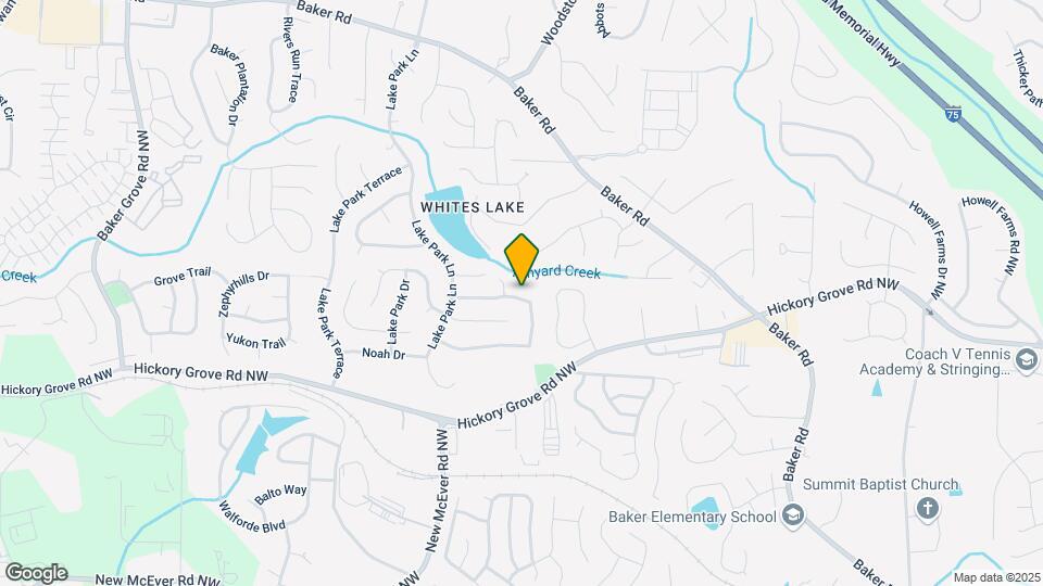 2664 Lake Park Bend Map and Location Details