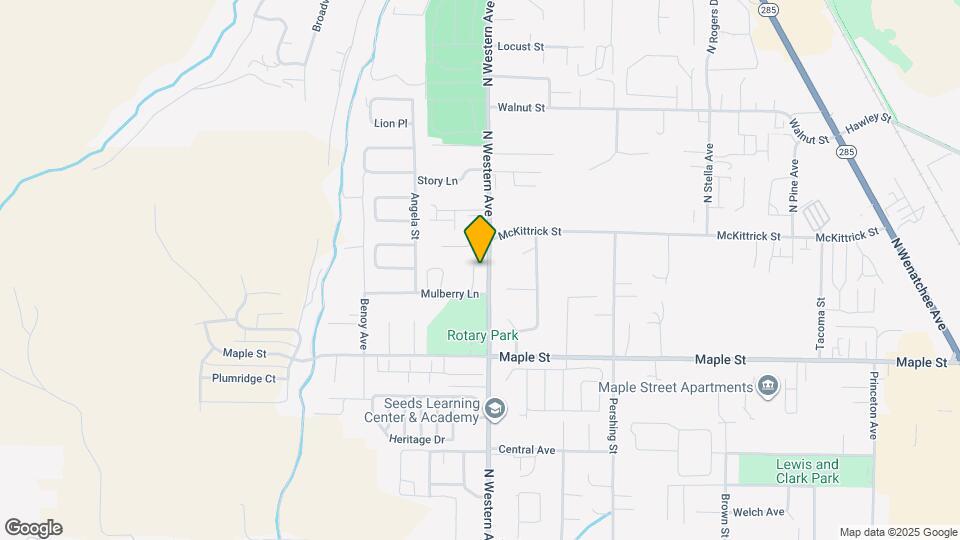 1508 N Western Ave Map and Location Details