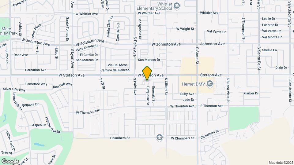 Stetson Townhomes Map and Location Details