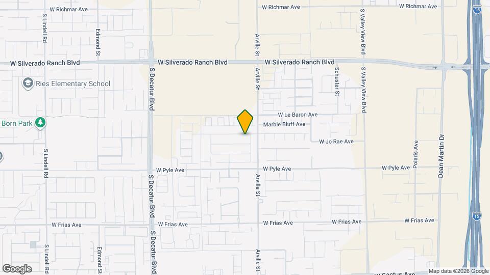 4445 Bayley Skye Ave Map and Location Details