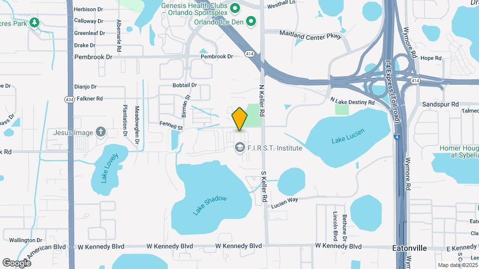2443 Legacy Lake Dr Map and Location Details