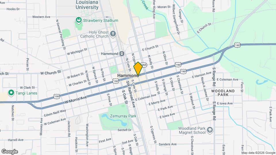 120 S Cypress St Map and Location Details
