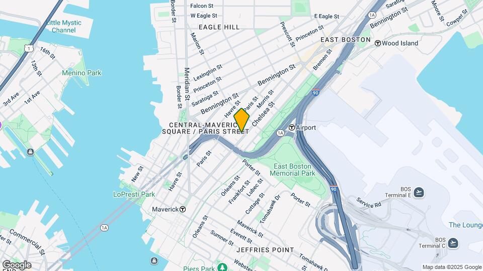 156 Chelsea St, Unit 103 Map and Location Details