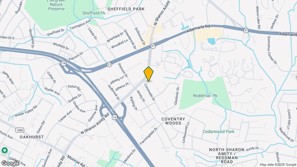 4615 Coronado Dr Map and Location Details