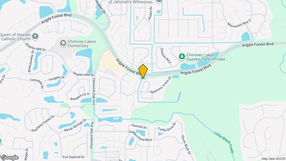8438 Sand Point Dr W Map and Location Details