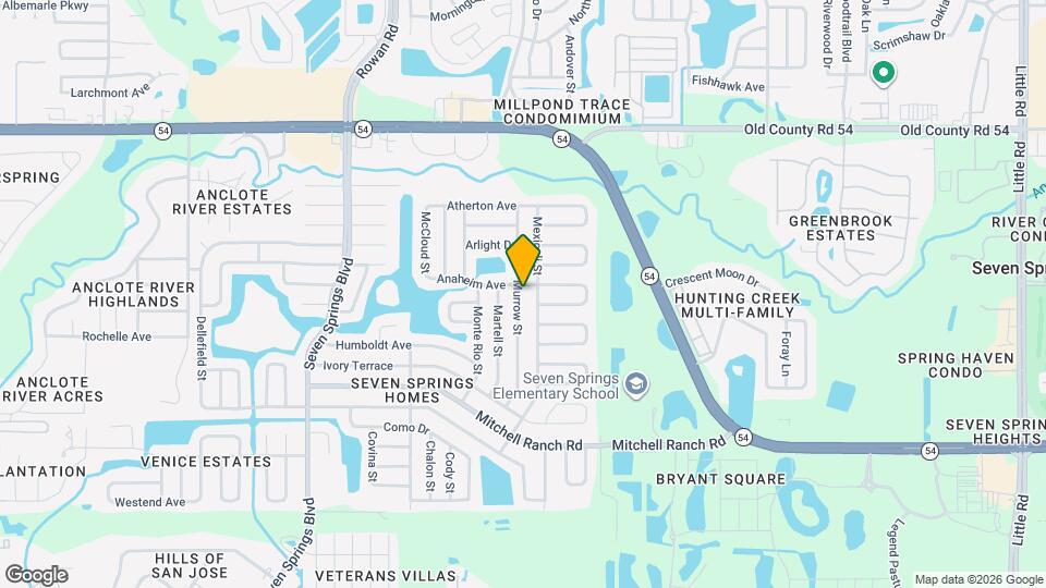 3602 Murrow St Map and Location Details