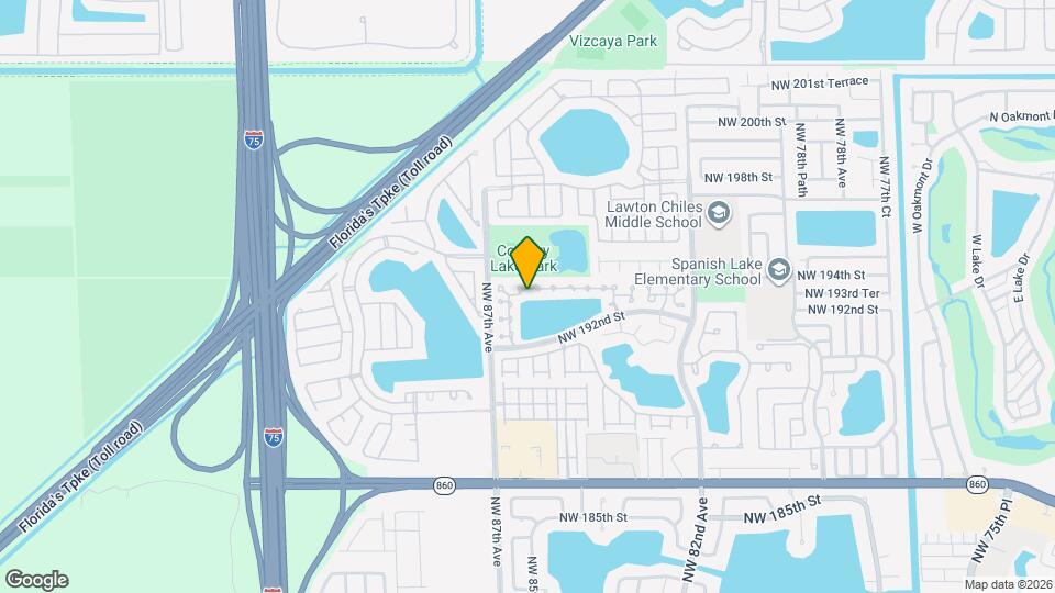 8560 NW 193rd Ln Map and Location Details