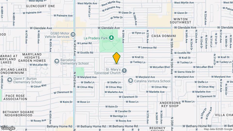 3926 W McLellan Blvd Mapa y Detalles de la Ubicación